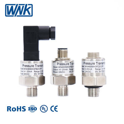 Sensores da pressão de água 12VDC 0,5% connction da tomada do cabo da precisão