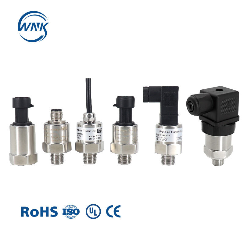 Transdutor de pressão WNK com transmissor de sensor de pressão de vácuo absoluto industrial universal 4-20mA