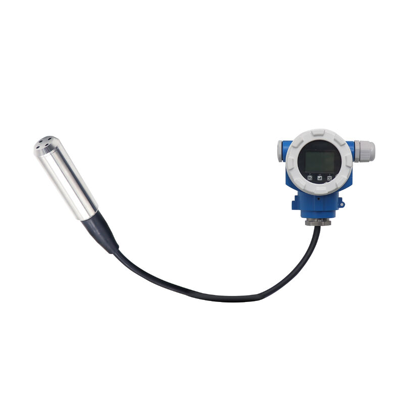 WNK Submersible 4-20mA RS485 Sensor de nível de água de tipo inserido Transmissor de nível de líquido para tanque de água piscina rio