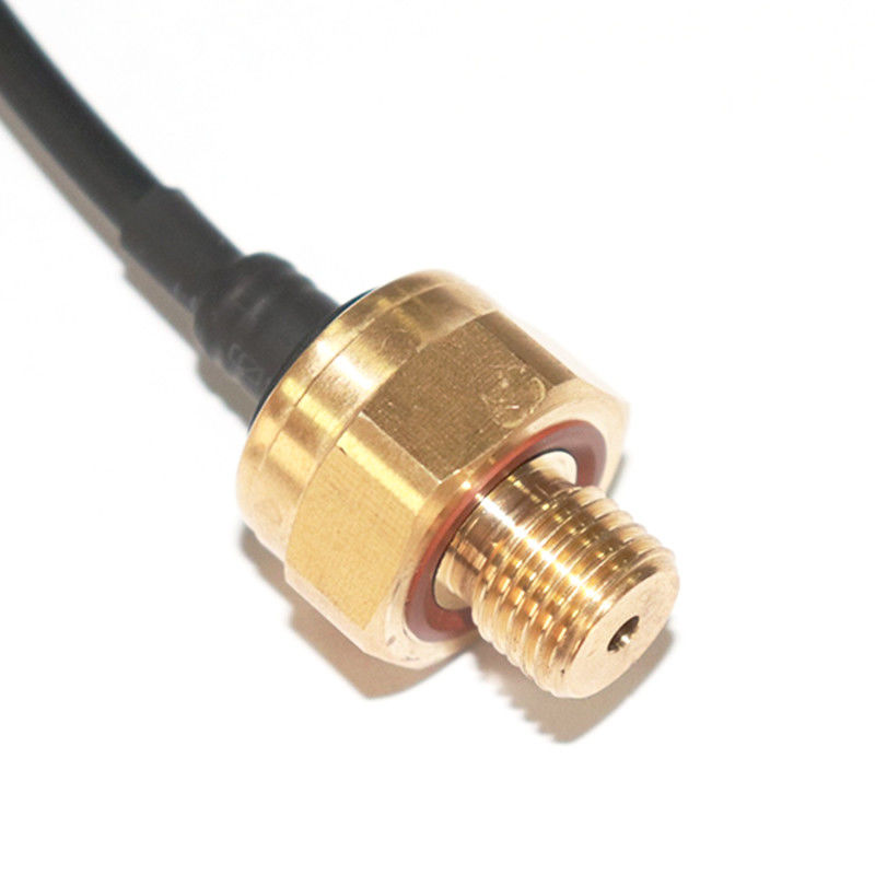 Sensor diminuto de bronze da pressão da tomada do cabo G1/4 para o controlo esperto do fogo