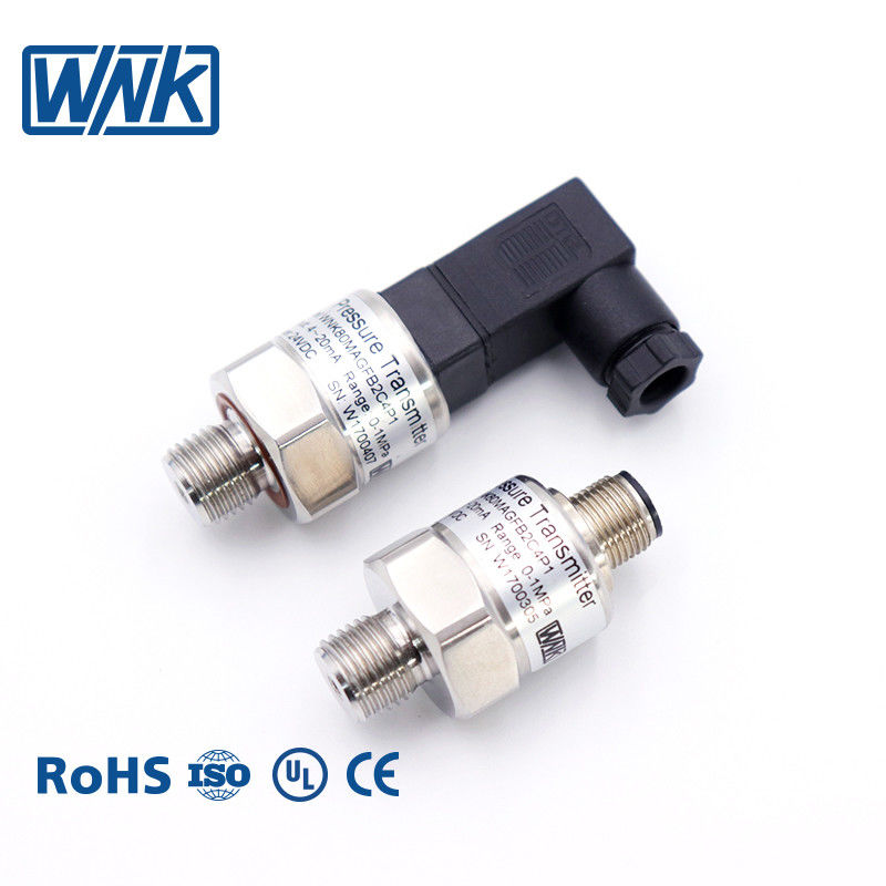 sensor da pressão do estojo compacto de 0.5-4.5v 4-20ma para a água do líquido do gás