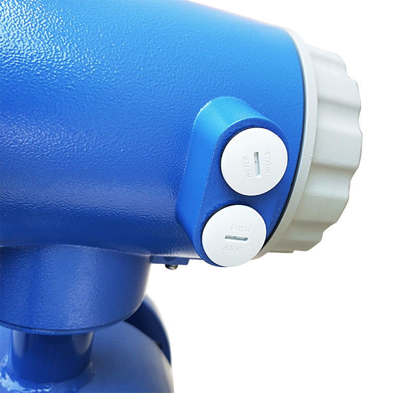 Tipo medidor de fluxo SST 1Cr18Ni9Ti da turbina de IP65 IP68 que aterra o material da flange