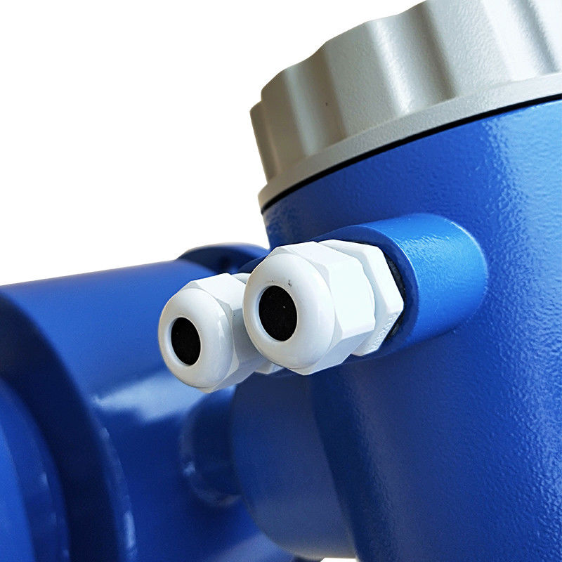 Tipo medidor de fluxo SST 1Cr18Ni9Ti da turbina de IP65 IP68 que aterra o material da flange