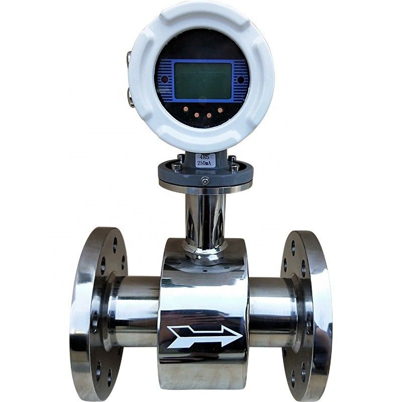 Medidor de fluxo do ODM 15m/s Digitas do OEM para a flange da água de água de esgoto SST 1Cr18Ni9Ti