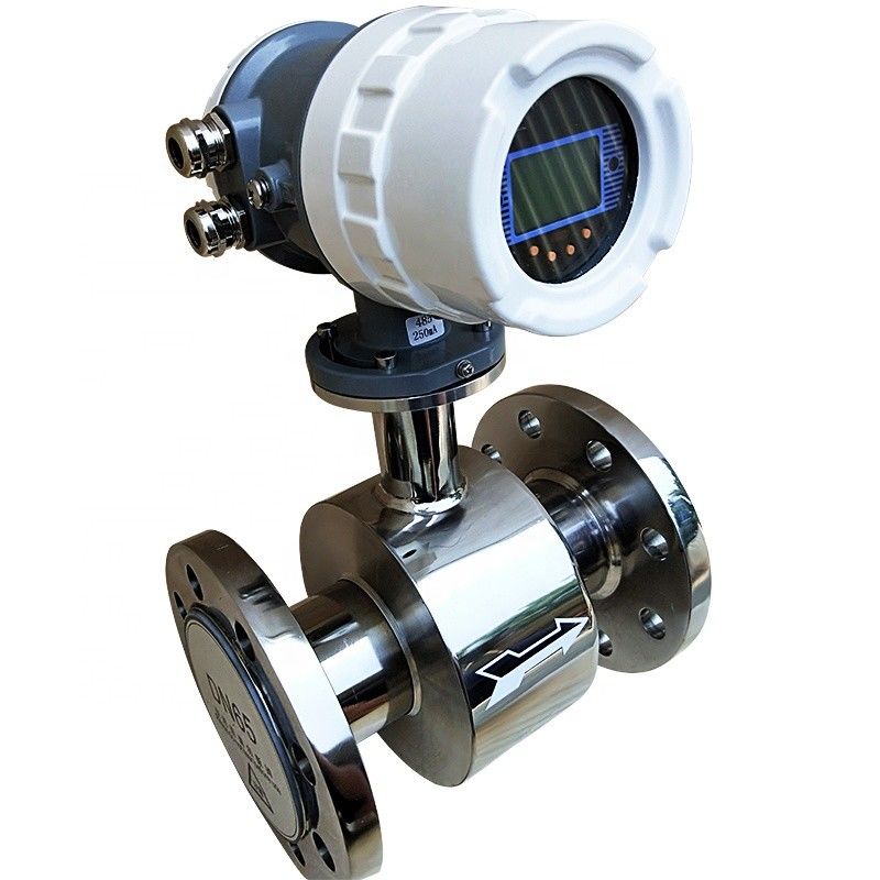 Medidor de fluxo máximo de 15m/s Digitas, sensor do volume de água de 4-20mA Digitas para o campo químico