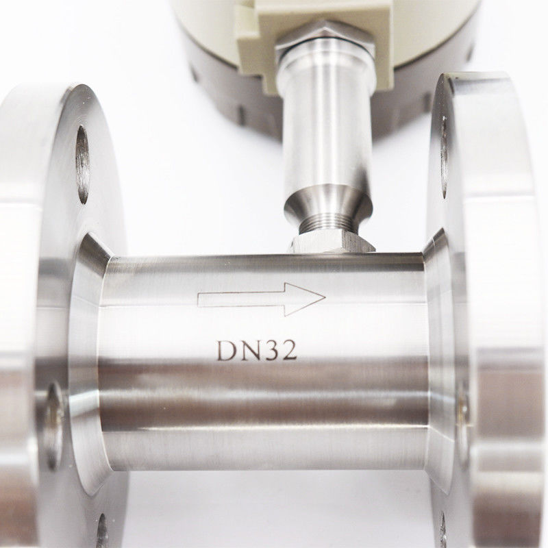 Tipo precisão alta da turbina do medidor do volume de água de WNK IP65 Digitas de 4-20mA