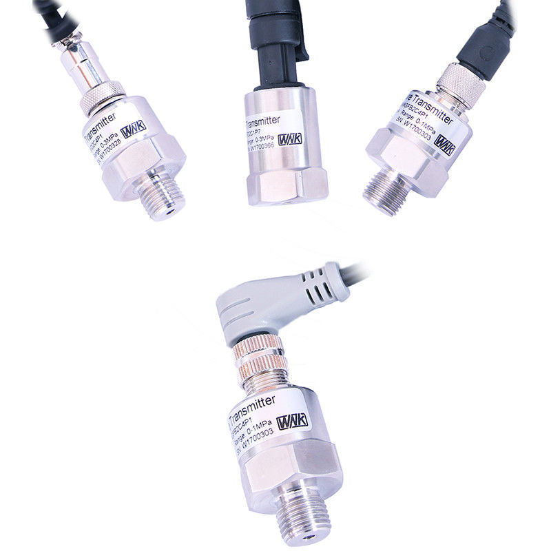 sensor da pressão do estojo compacto da saída de 0.5-4.5v 4-20ma para a água do líquido do gás