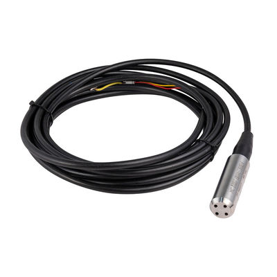 Transmissor de nível submersível de cabo de PTFE / Sensor de nível de água para uso industrial