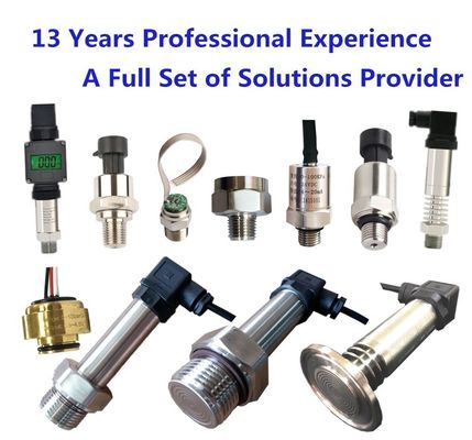 316SS Sensor de pressão IOT para medição precisa da pressão -40-125 C