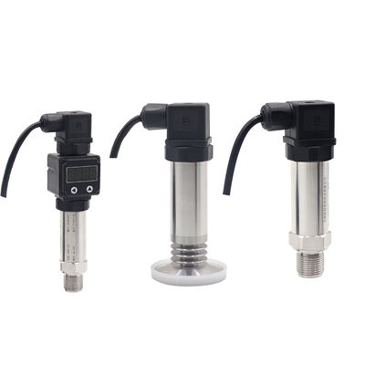 Sensor de pressão 316L CE Transmissor de pressão sanitário Sensor de pressão de diafragma para tanques de leite e processamento de sumos