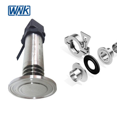 Transmissor de pressão industrial higiênico 4 do diafragma do produto comestível - saída 20mA