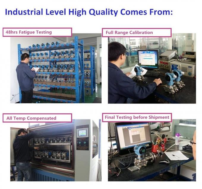 Transmissor de pressão esperto à prova de explosões sem fio do diafragma com cervo 4-20ma