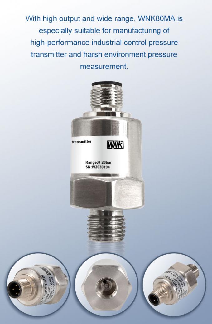 Sensor da pressão de gás natural do compressor de ar de I2C 0-10V com amplitude da pressão 0-6Mpa