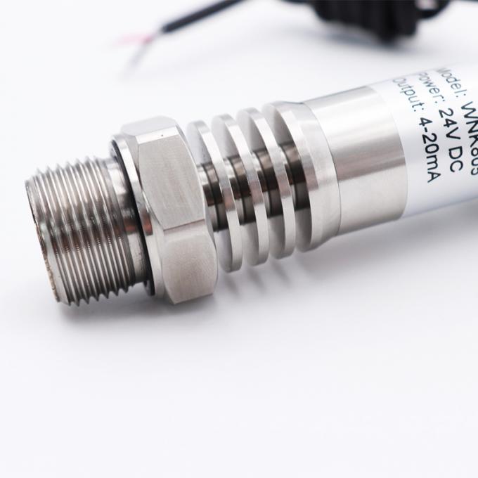 4-20ma 1-5v personalizou o sensor nivelado de alta temperatura da pressão com dissipadores de calor