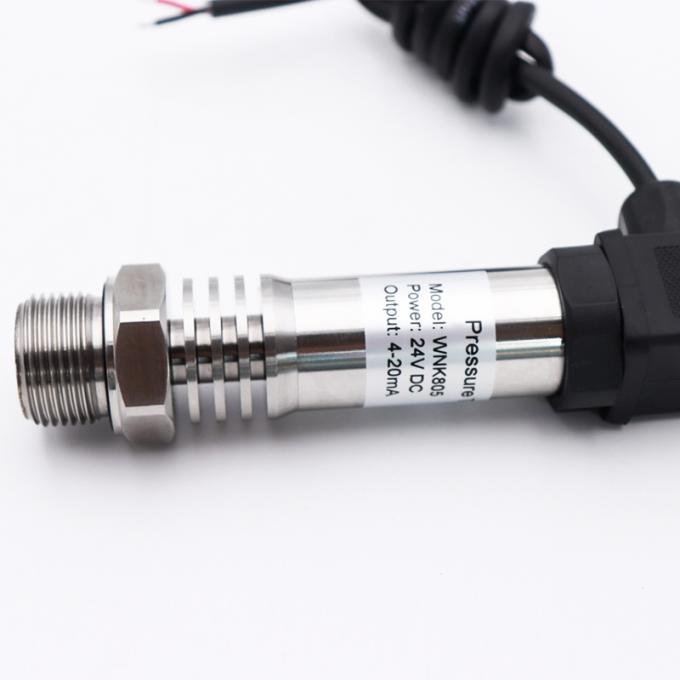 4-20ma 1-5v personalizou o sensor nivelado de alta temperatura da pressão com dissipadores de calor