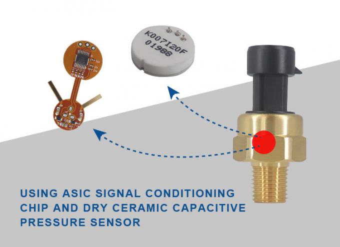 Sensor do transmissor de pressão de 0.5-4.5VDC Arduino Barometric Hydraulic Brass Air