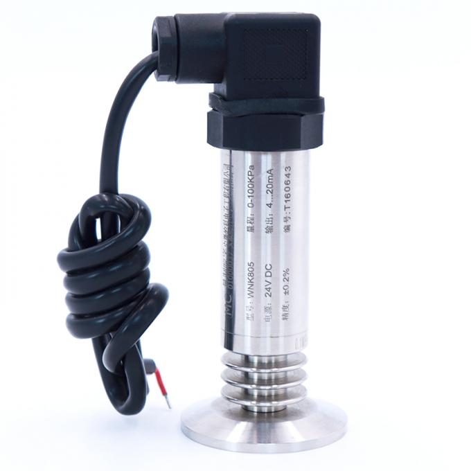 sensor de pressão de óleo hidráulico esperto do transmissor de pressão 4-20mA para o vapor do gás líquido