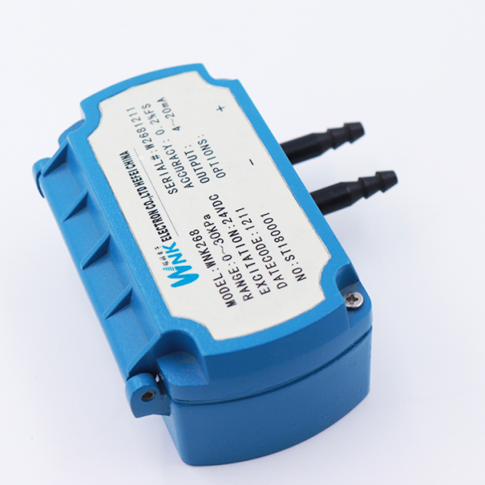 micro sensor diferencial do transmissor de pressão do vento 4-20mA para a pressão de ar de controlo do gasoduto