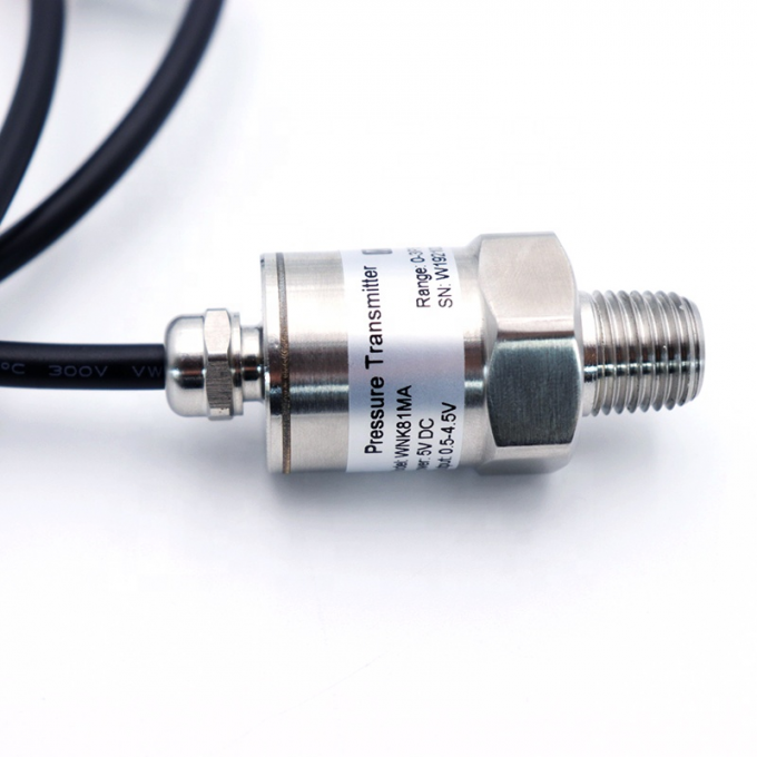 Sensor do transmissor de pressão do estojo compacto do OEM 4-20ma para o controlo de gás natural