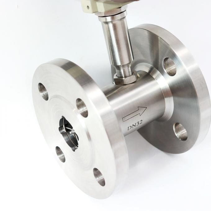 Tipo medidor da turbina da água do líquido da precisão alta de IP65/68 WNK 4-20mA de fluxo